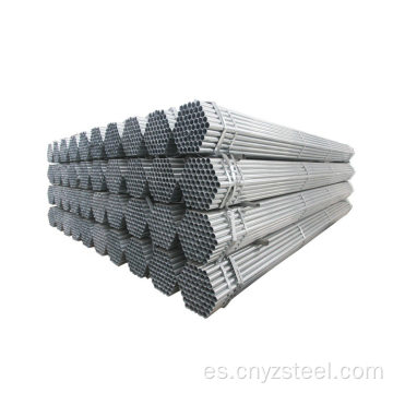 Tubo de acero galvanizado BS1387 Hot Dip Galvanized